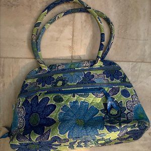 Vera Bradley Doodle Daisy Shoulder Purse